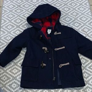 Peacoat with hood